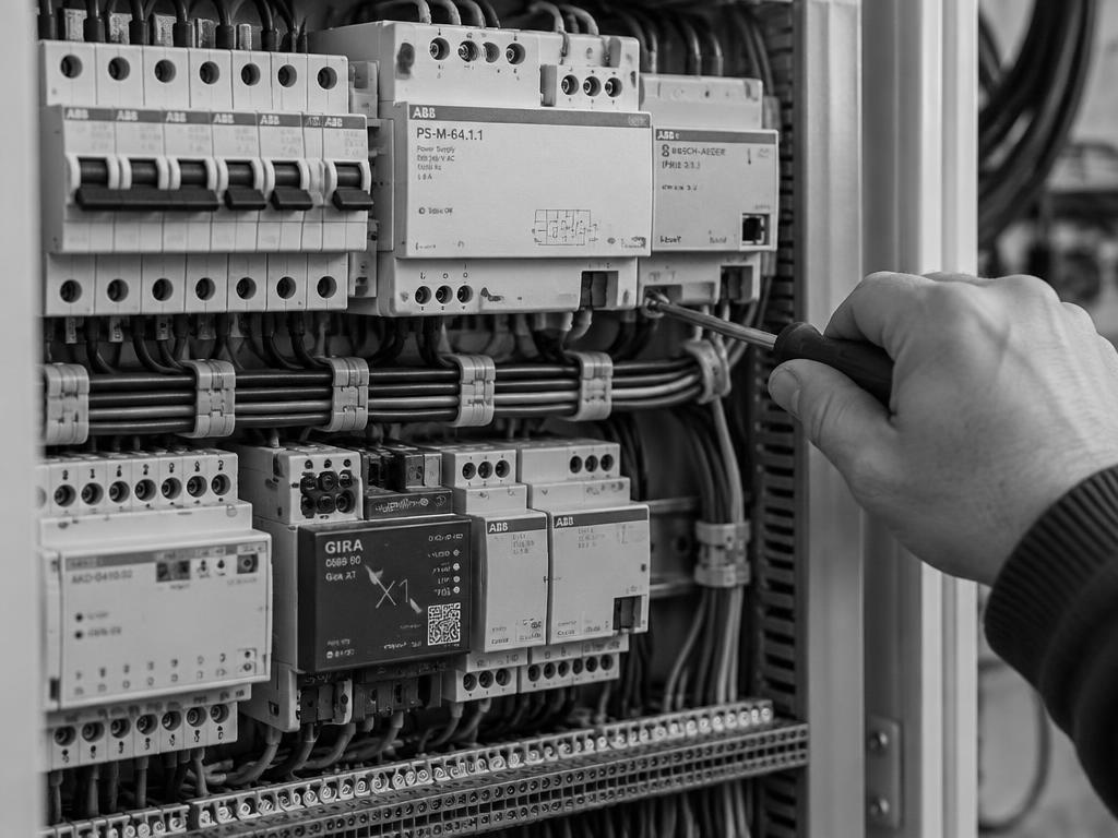 Rozdzielnica elektryczna z automatyką smart home